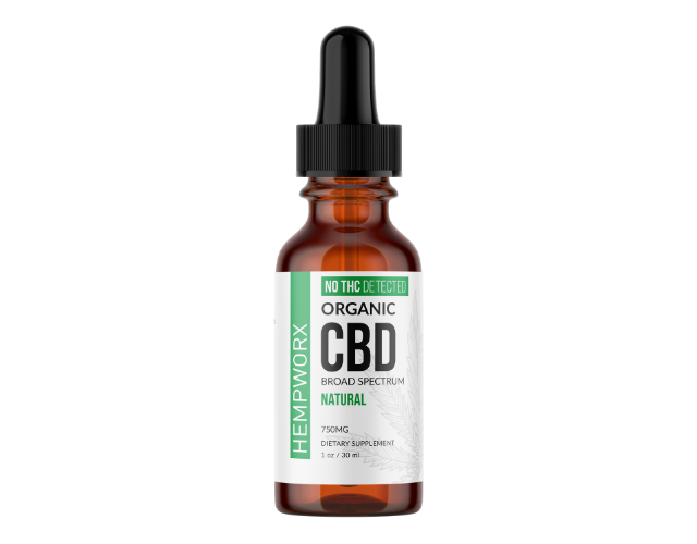 Hempworx 750 CBD Oil Broad Spectrum